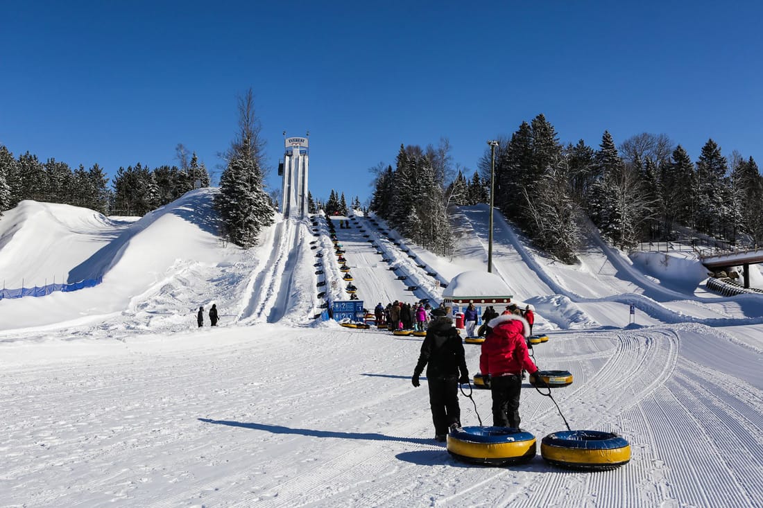 Valcartier winter playground