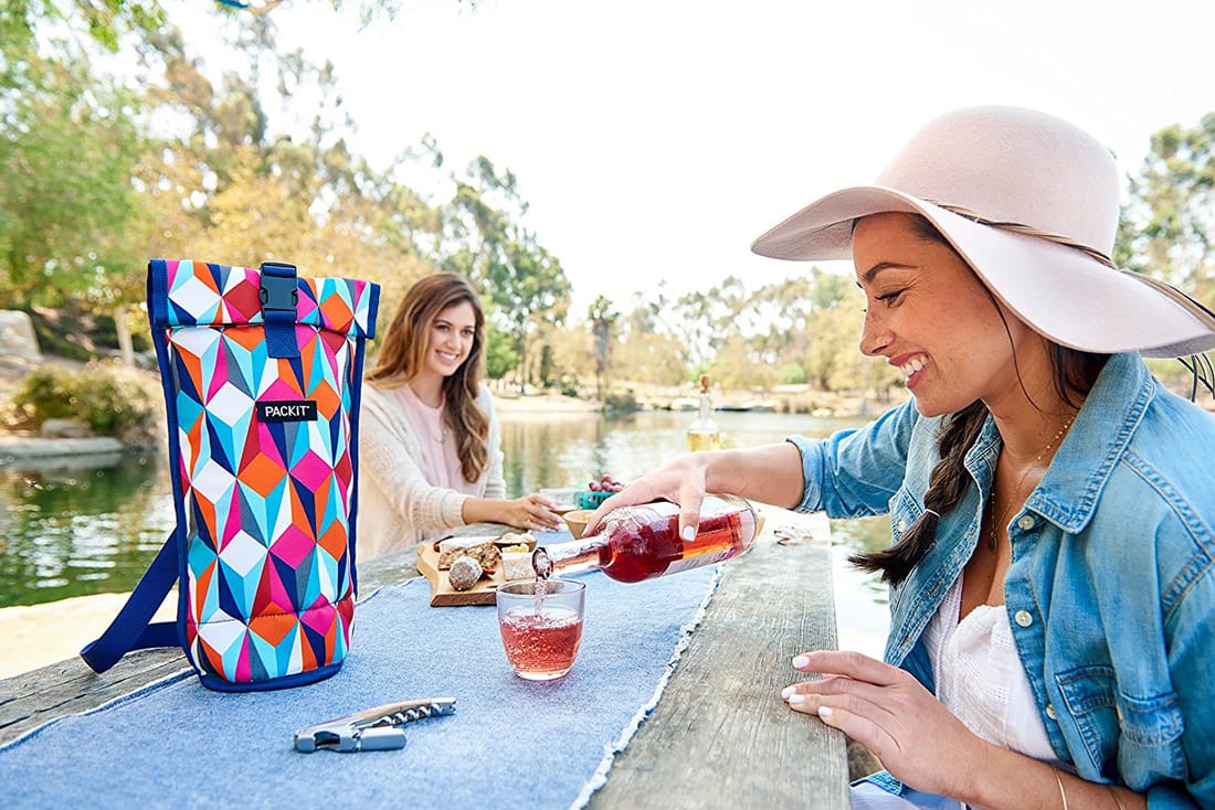 Freezable wine bag