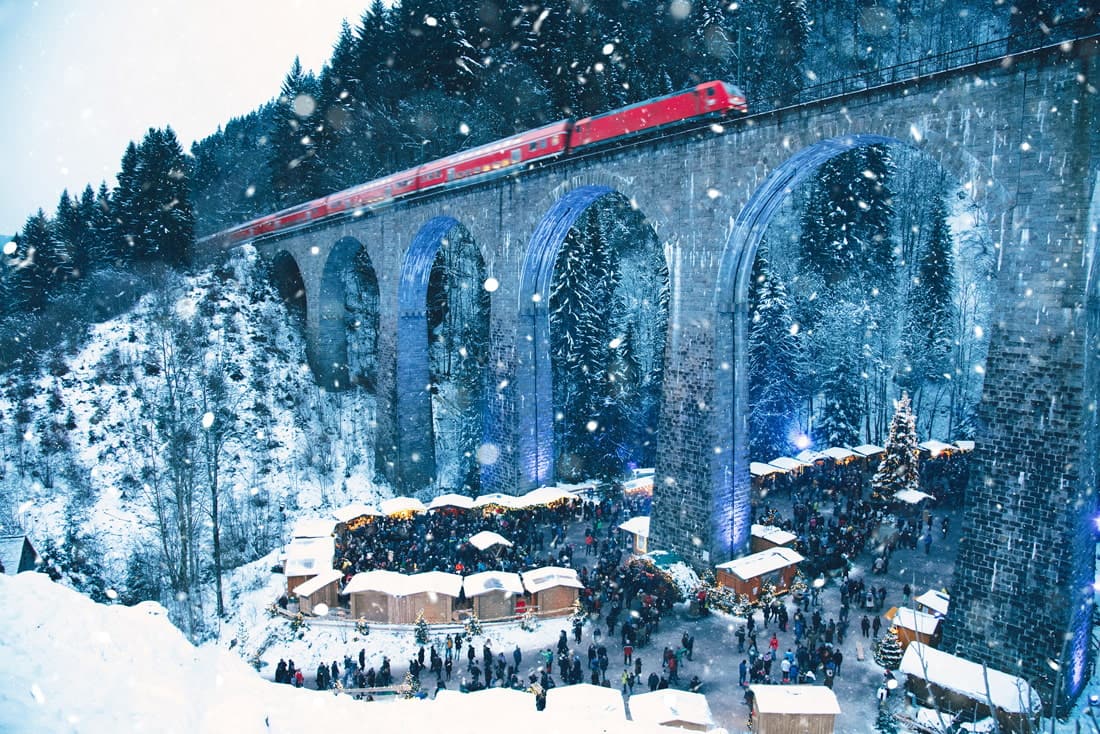 Ravenna Gorge, Germany Christmas Market