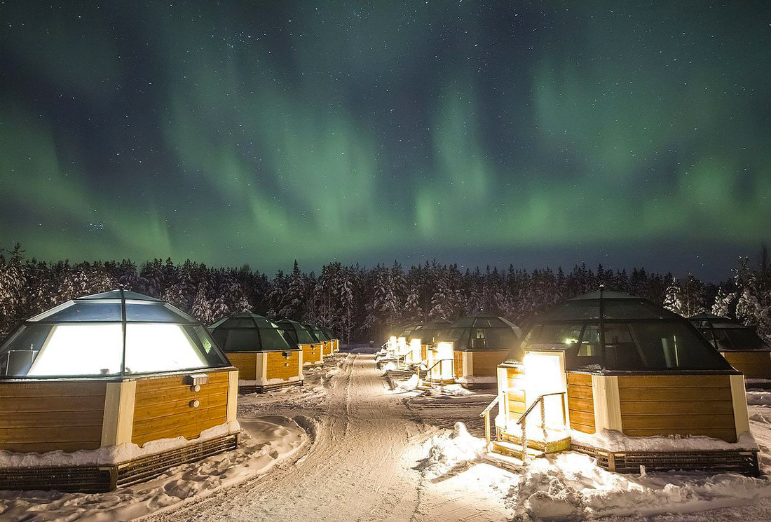 Snow Hotel & Glass Igloos