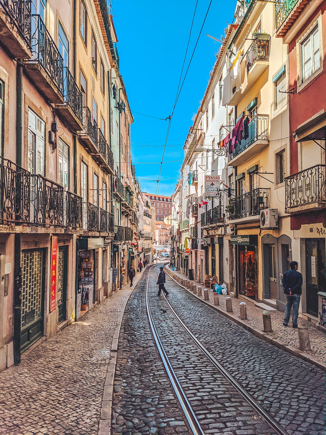 Street in Alfama, Lisbon
