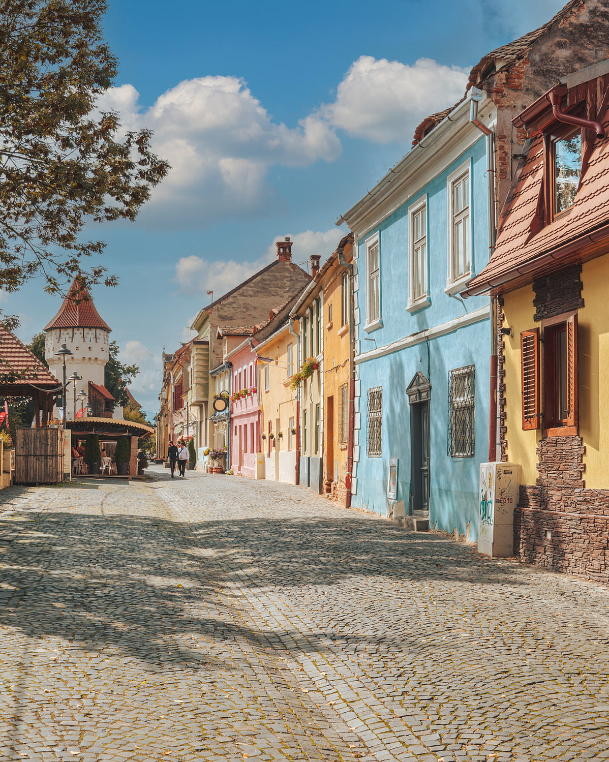 Most beautiful street in Sibiu