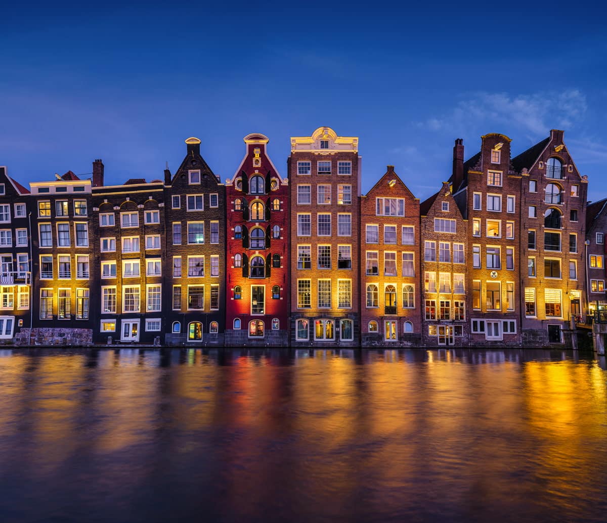 The Old Town of Amsterdam