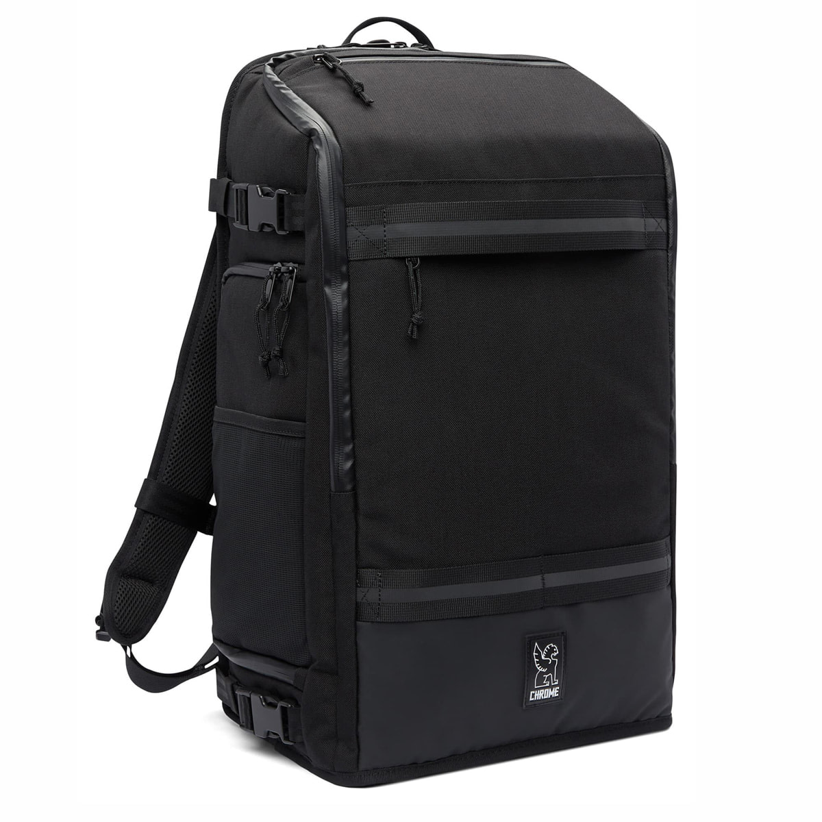 Camera backpack with side access