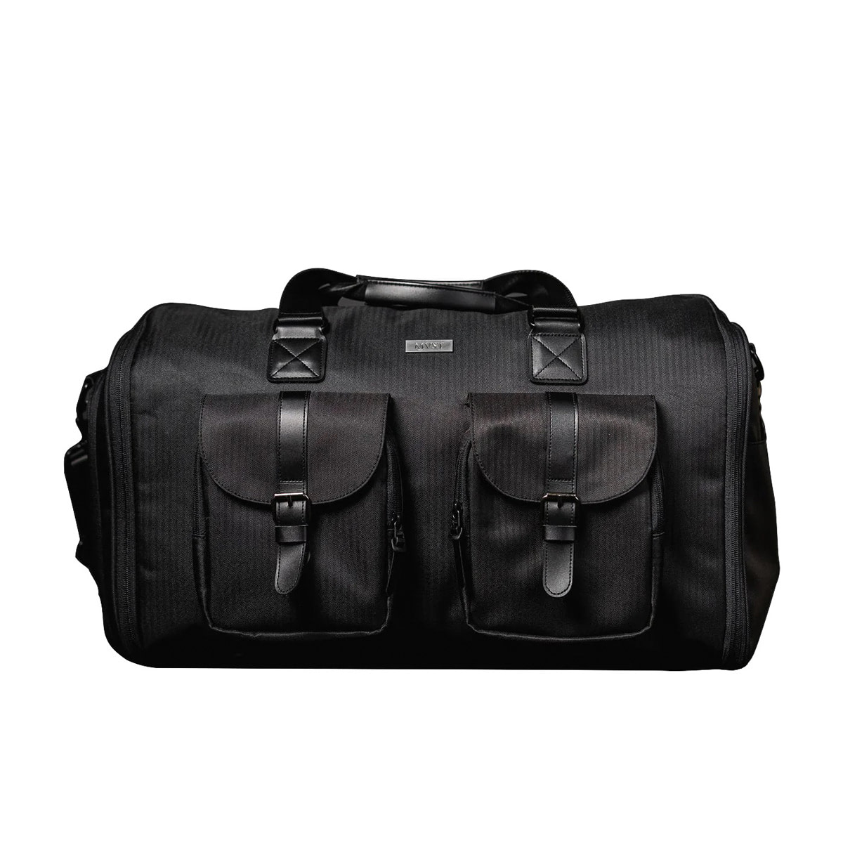 Travel Suit Bag With Brown Leatherette Trim & Interior Pockets -  UK