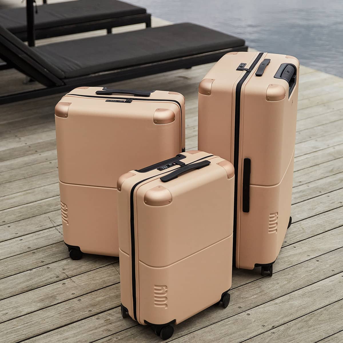 keenstone lightweight 3pcs luggage sets