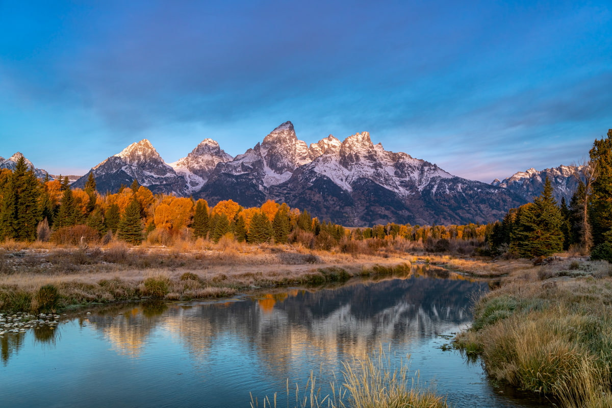 Morning in Grand Teton