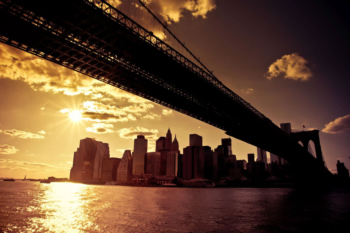 Under the Brooklyn Bridge