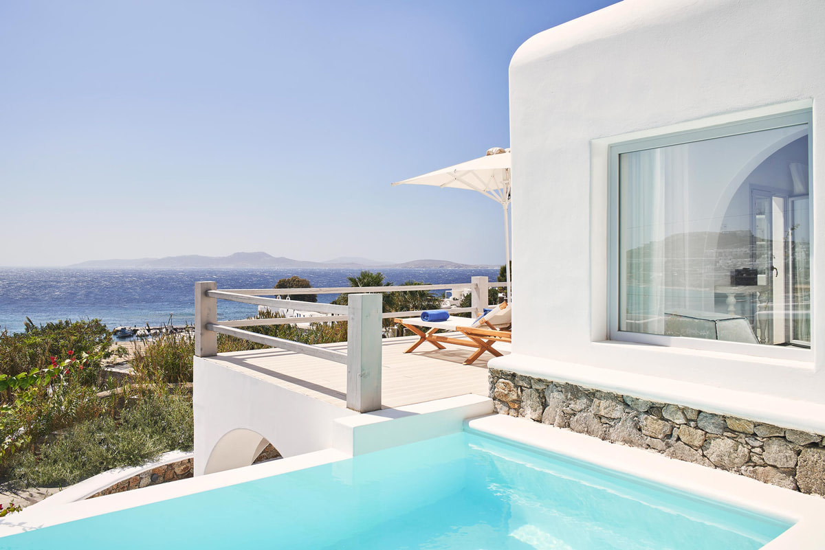 Boutique hotel close to Agios Ioannis