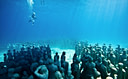 Underwater museum in Cancun