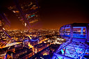 London skyline from London Eye