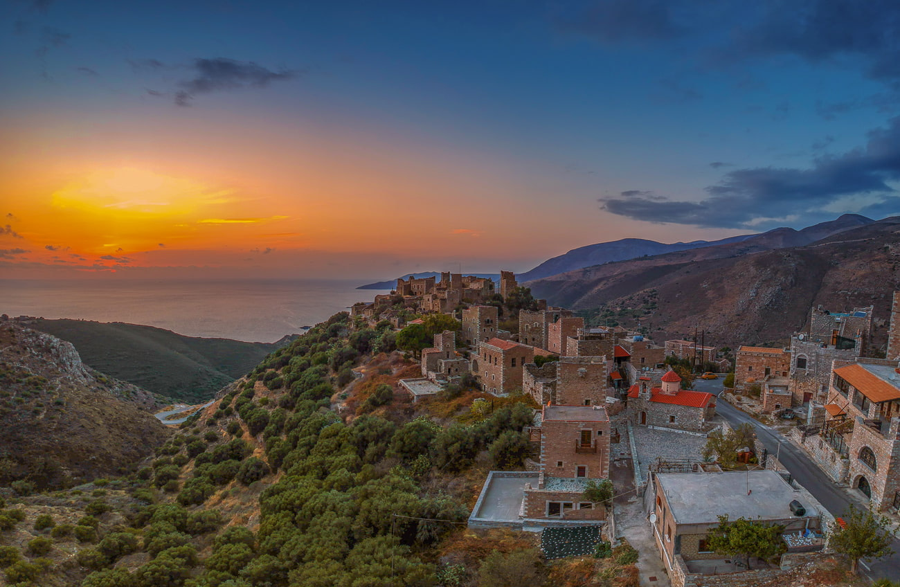Vathia ghost town