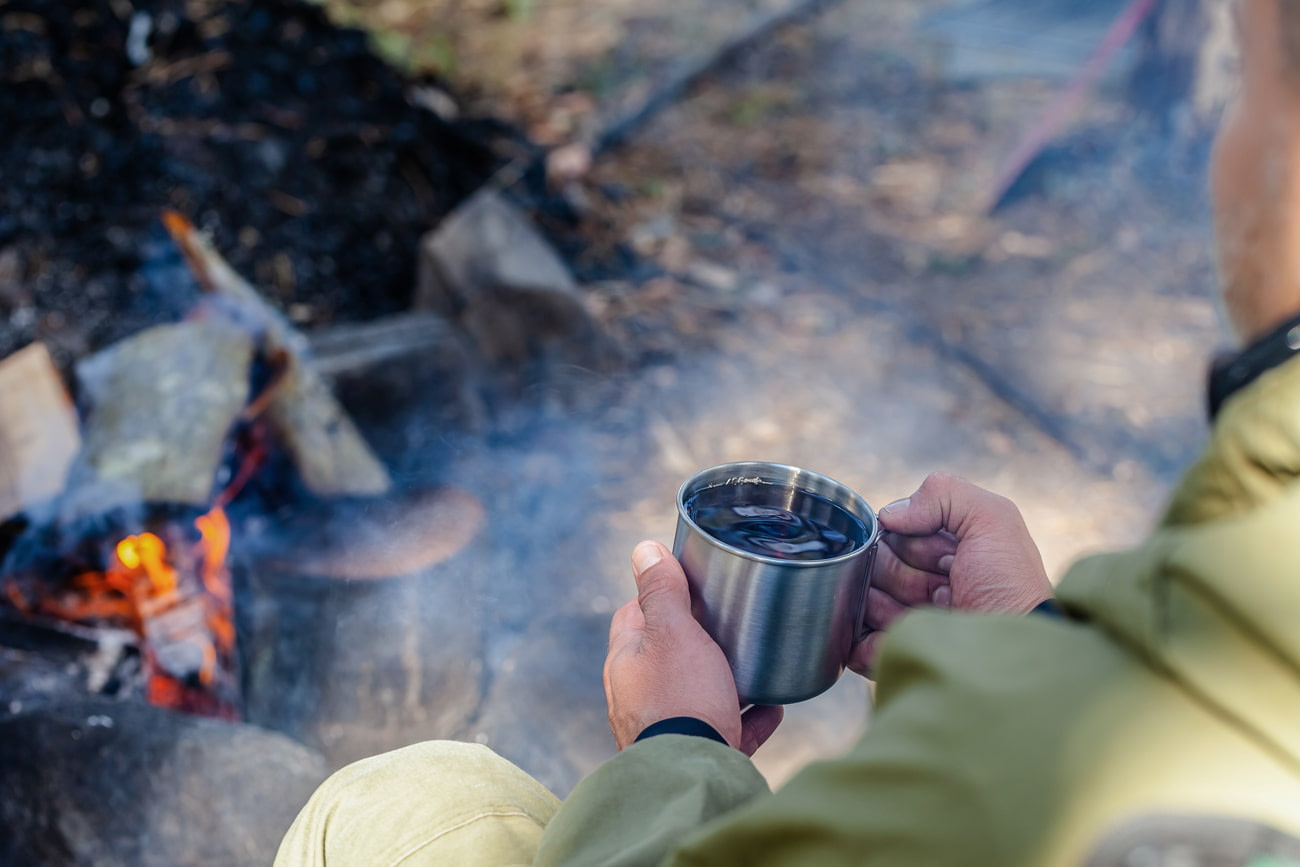Campfire tea
