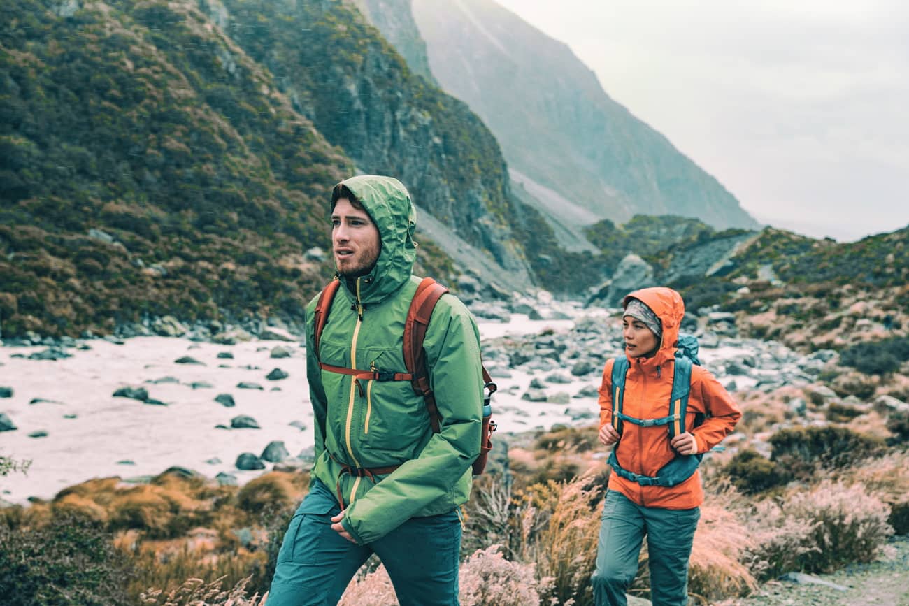 The right clothes for backpacking