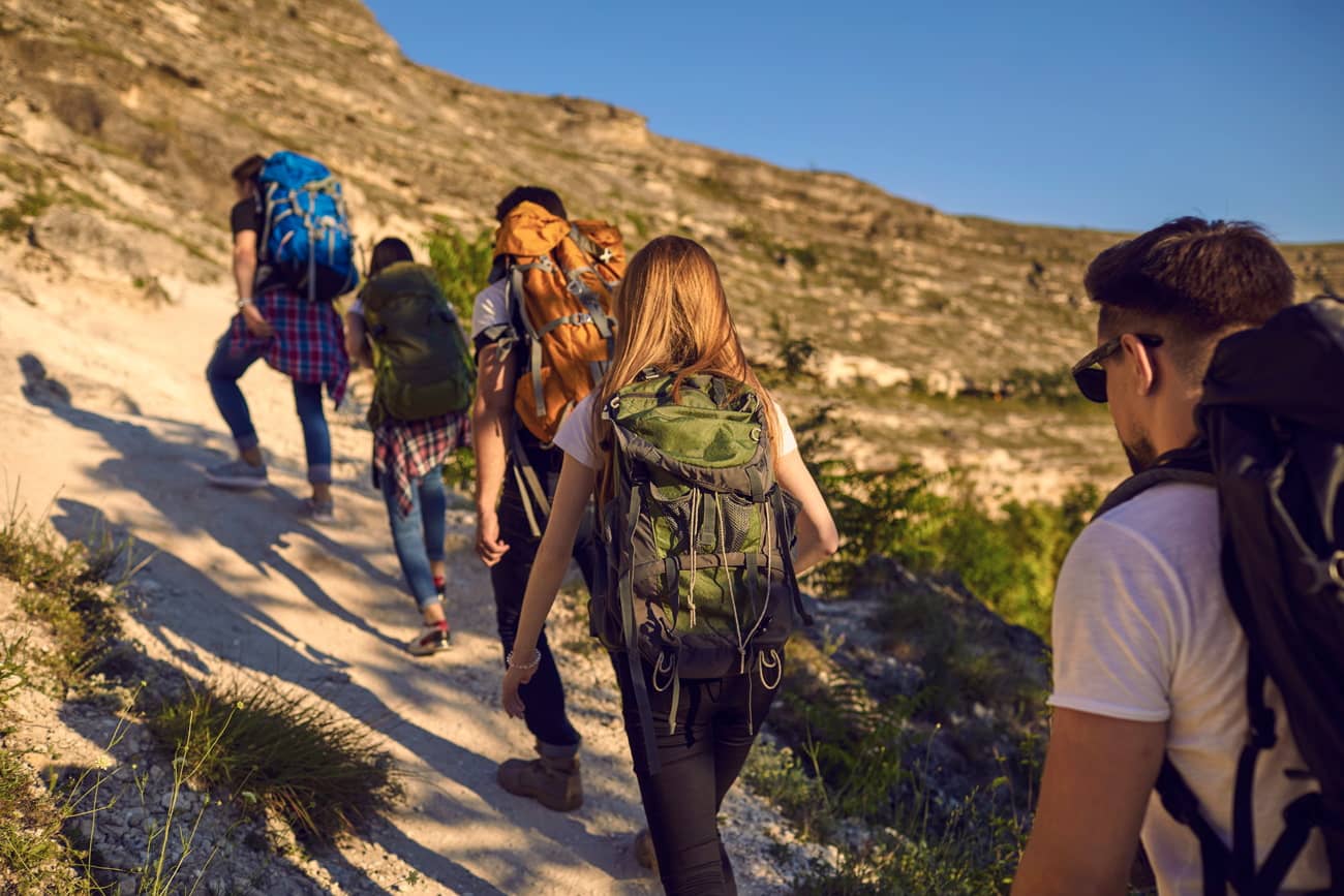 Hiking trail etiquette