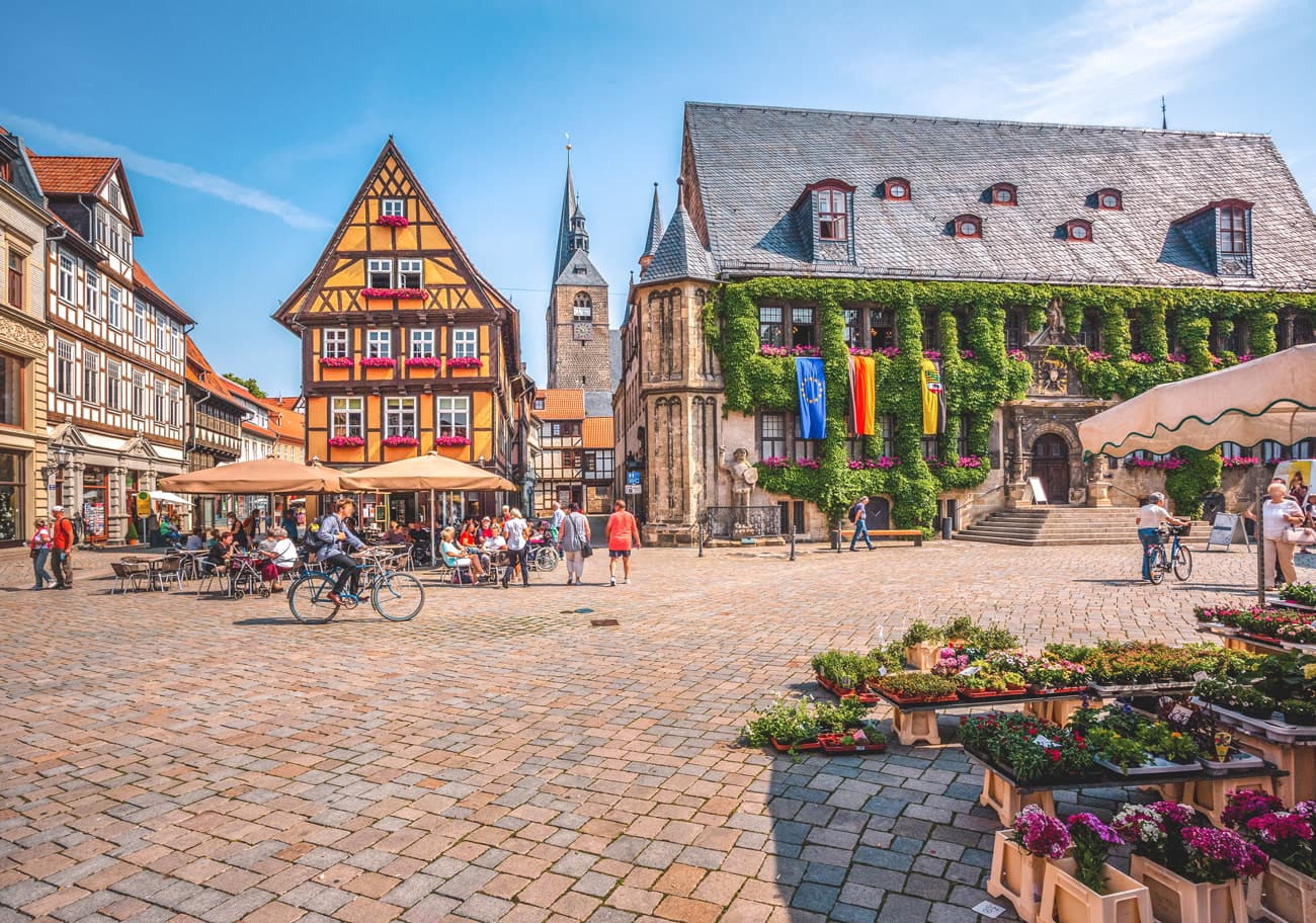 Medieval architecture in Quedlinburg