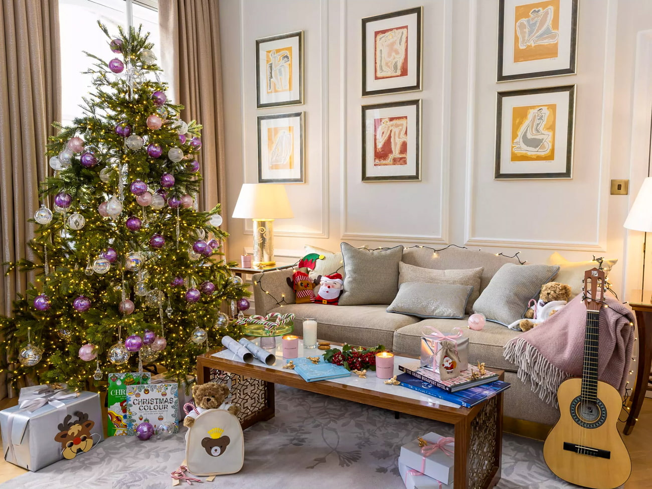 Christmas hotel in London