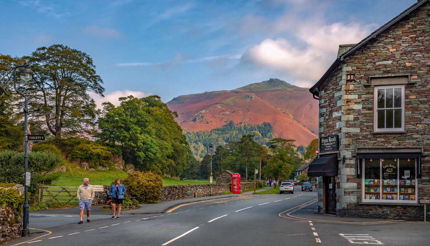 Beautiful village in Cumbria, England