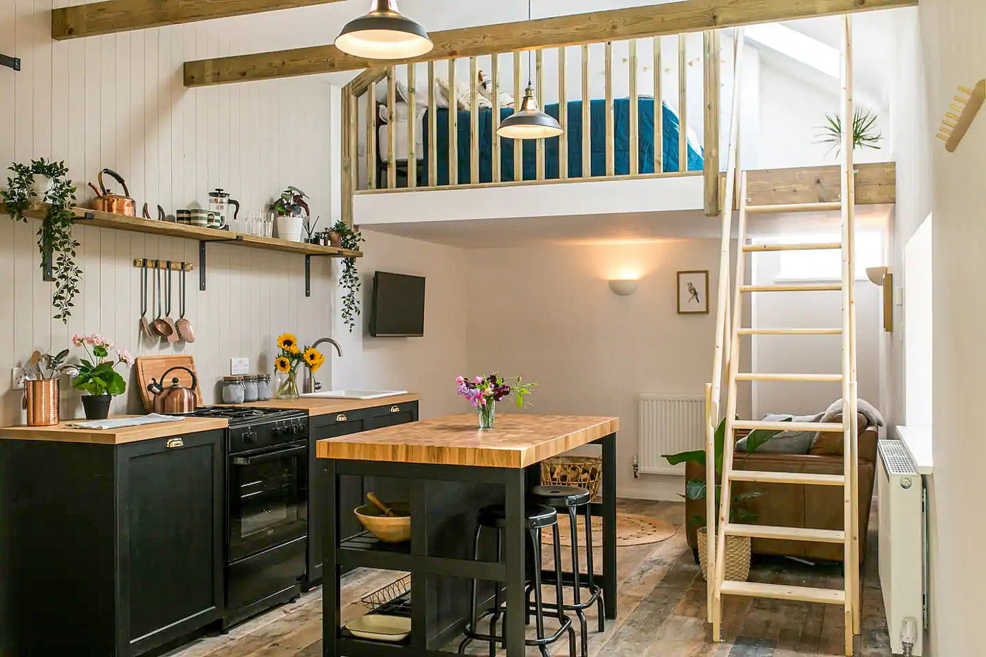 Converted dairy shed in Cornwall