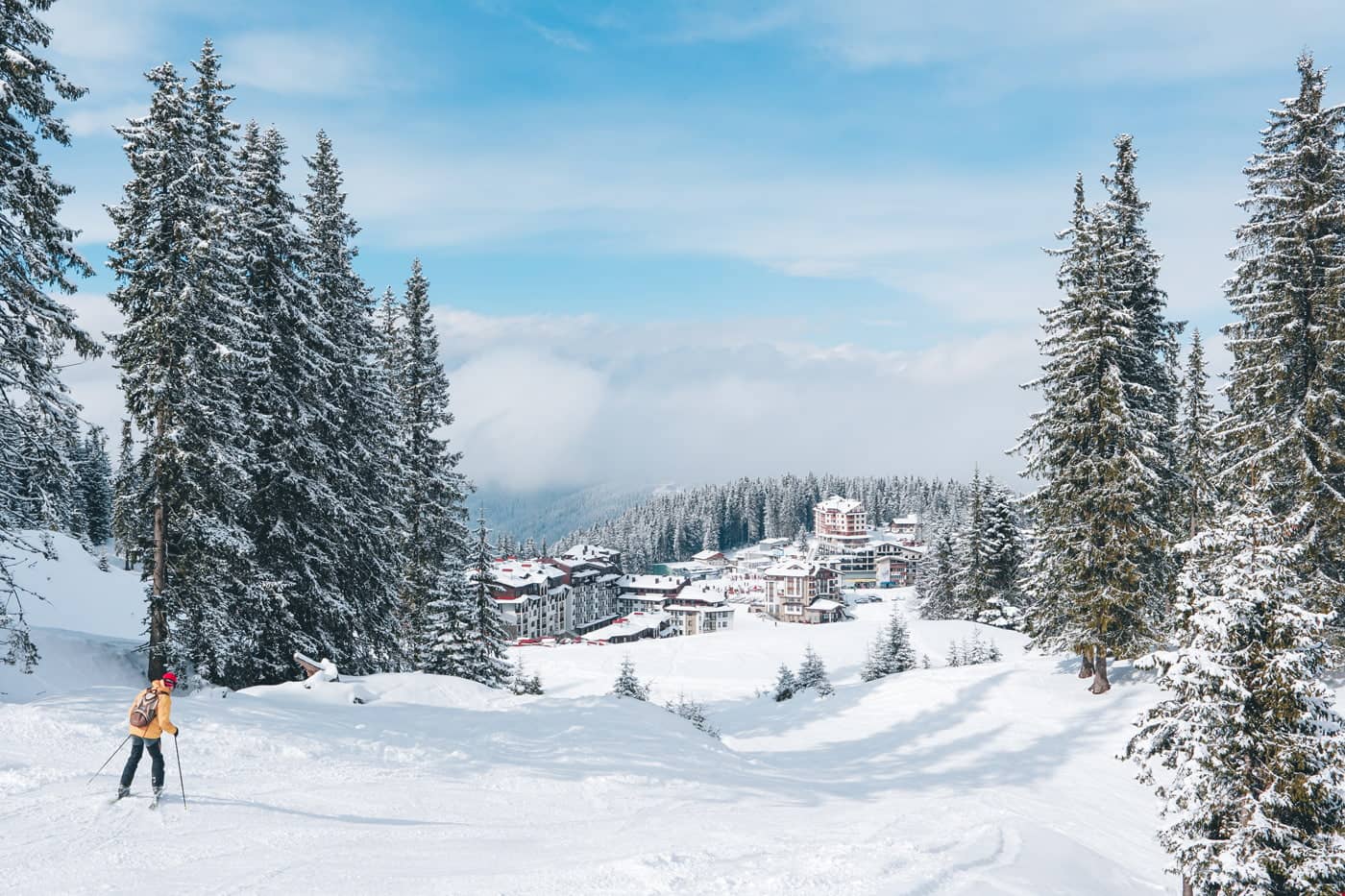 Skiing in Pamporovo