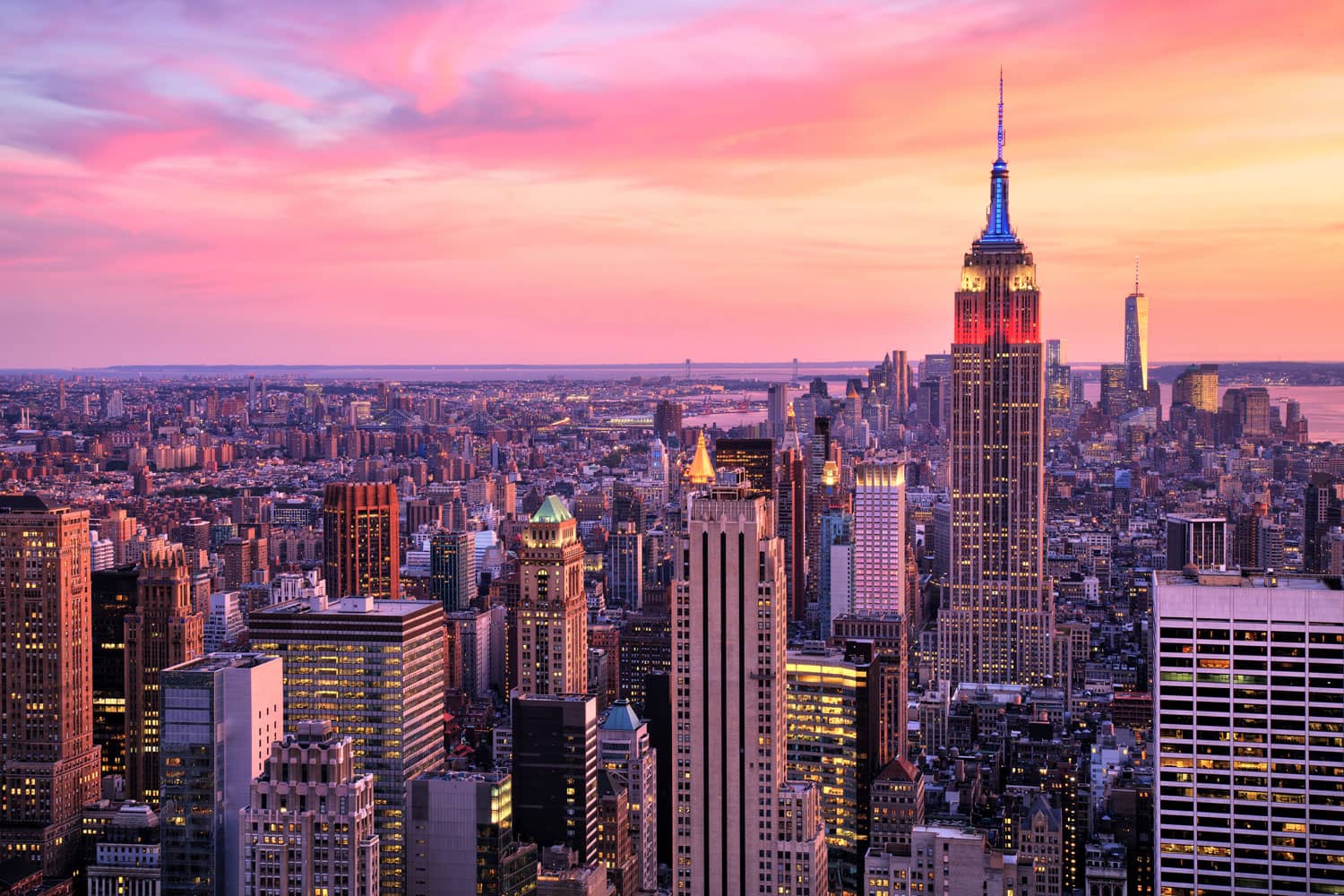 New York City from above