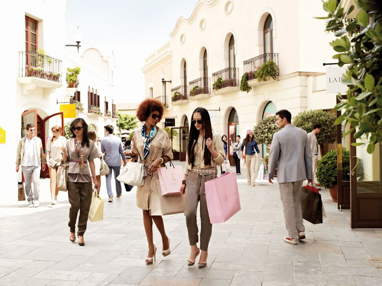 Ultra-luxury 'Villages' elevate shopping in Europe