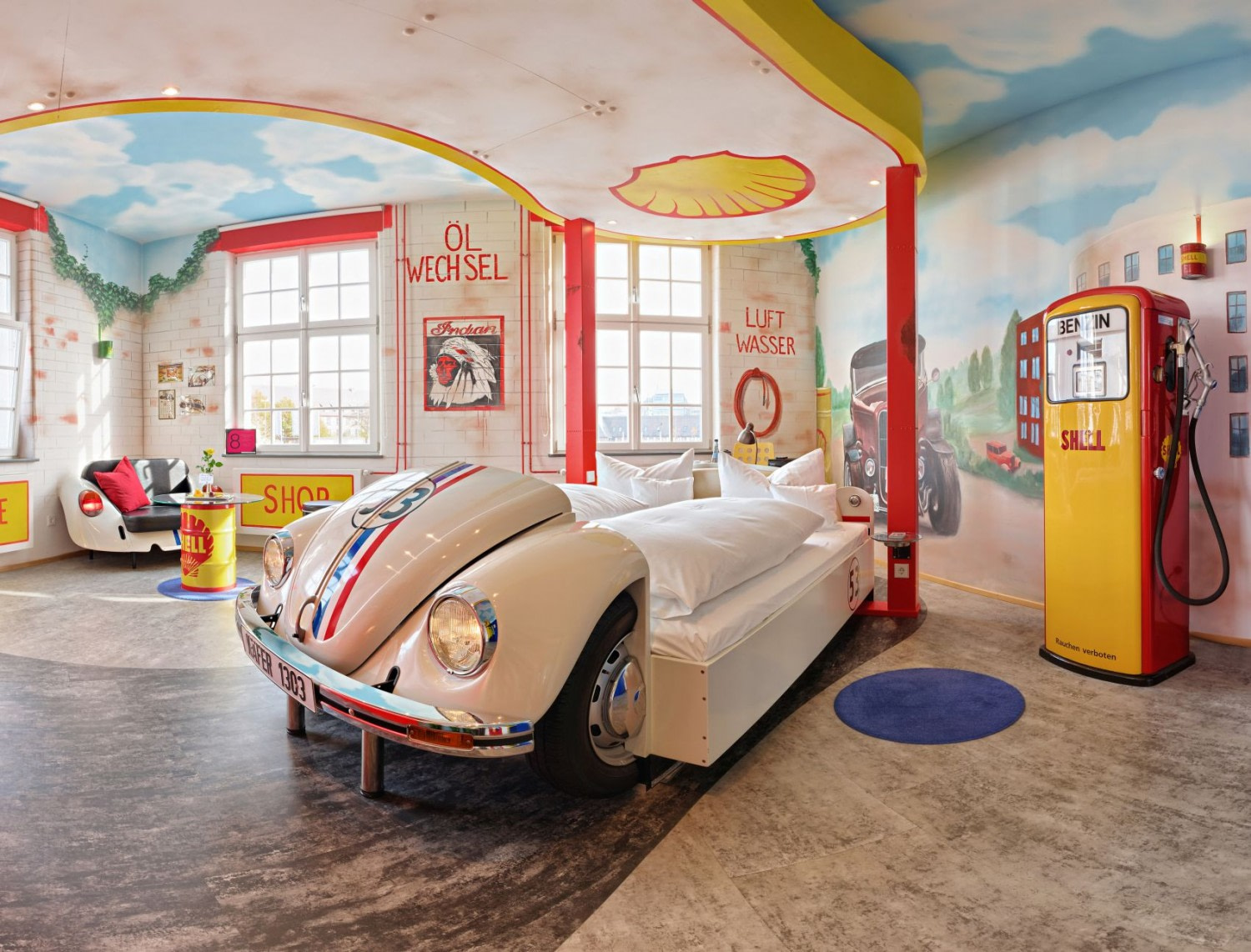 Car-themed hotel in Germany