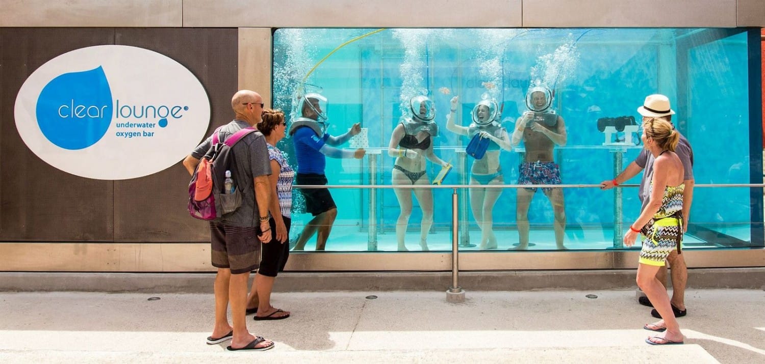 Underwater Oxygen Bar