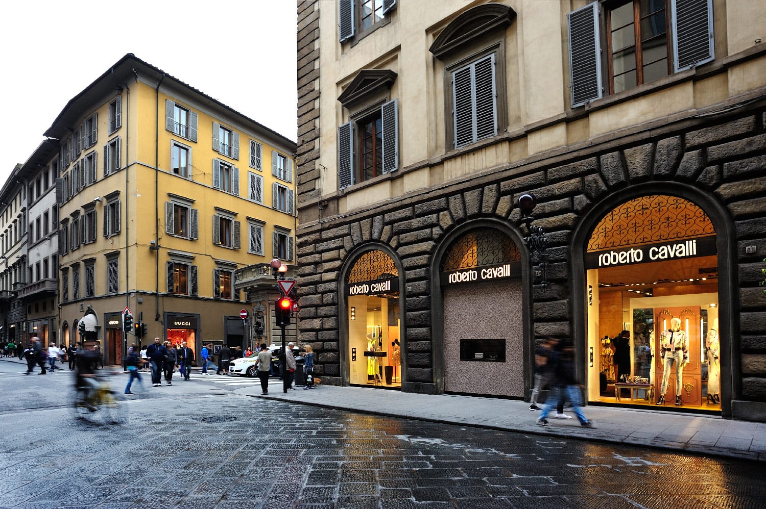 Luxury shopping in Florence
