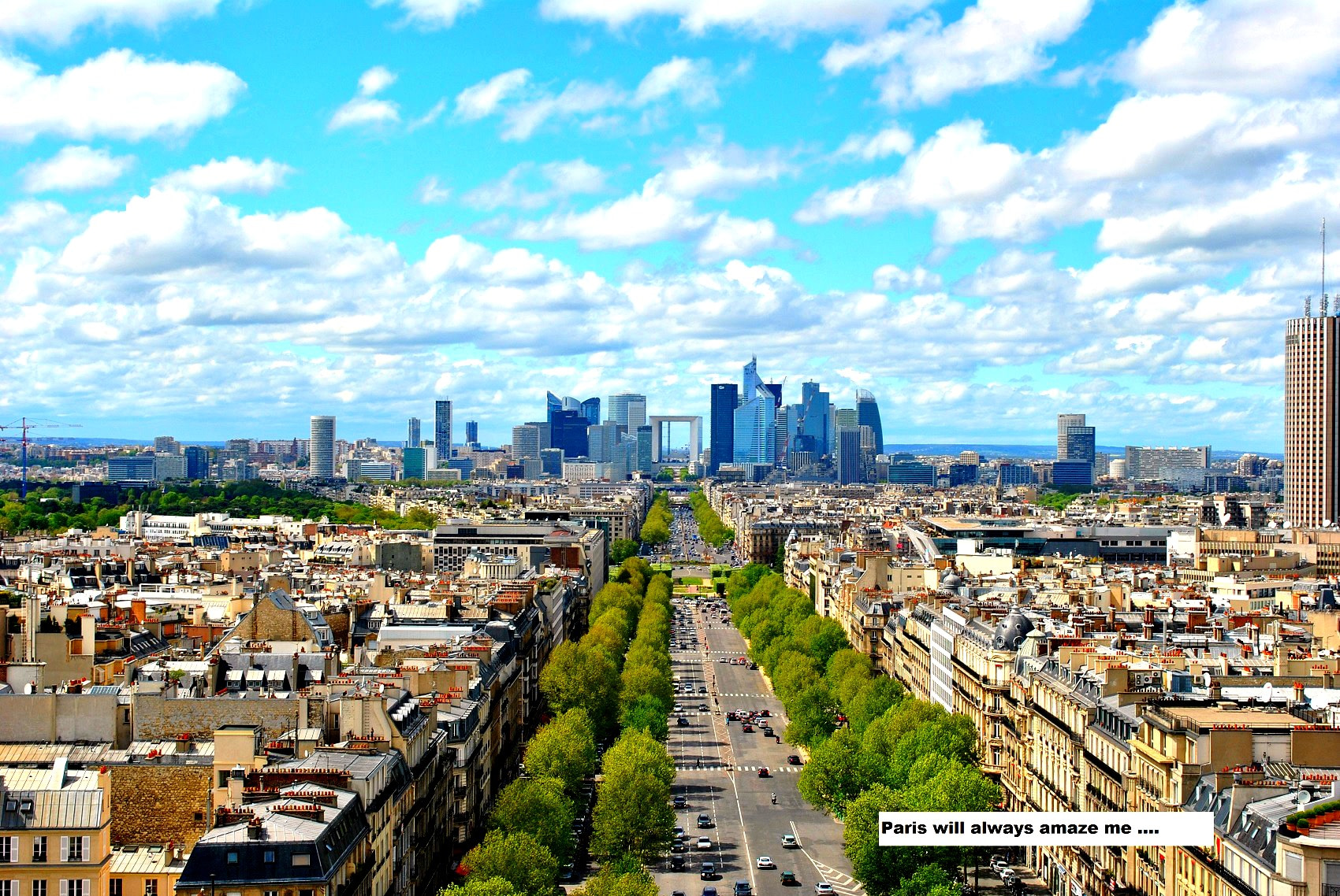 Paris skyline