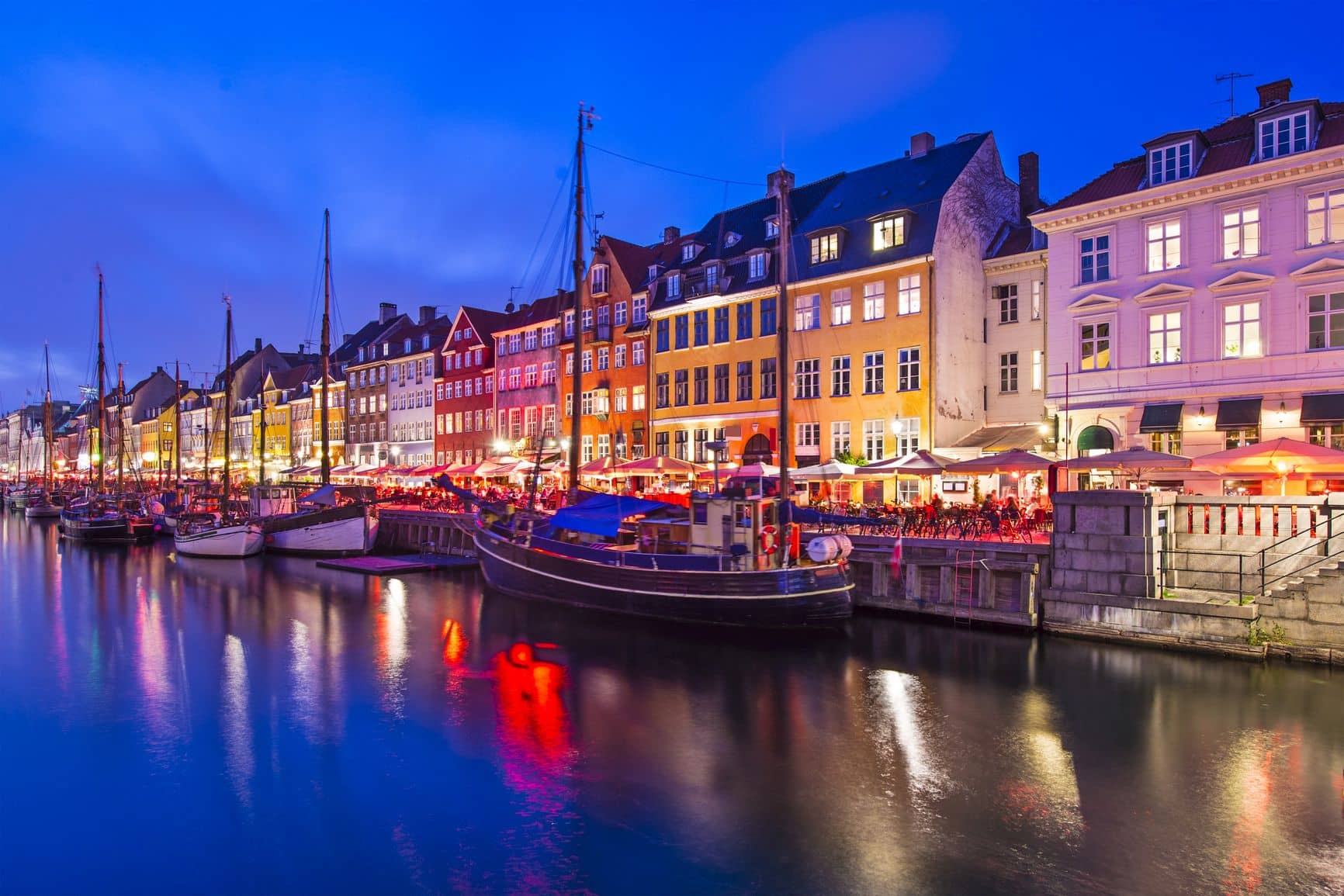 Nyhavn Canal in Copenhagen