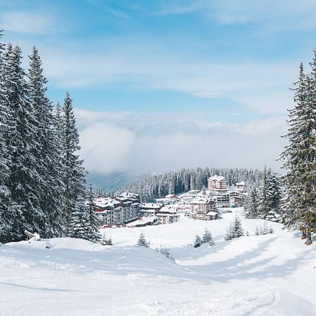 Ski resort in Bulgaria