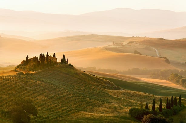 Belvedere of Tuscany Tuscan landscape