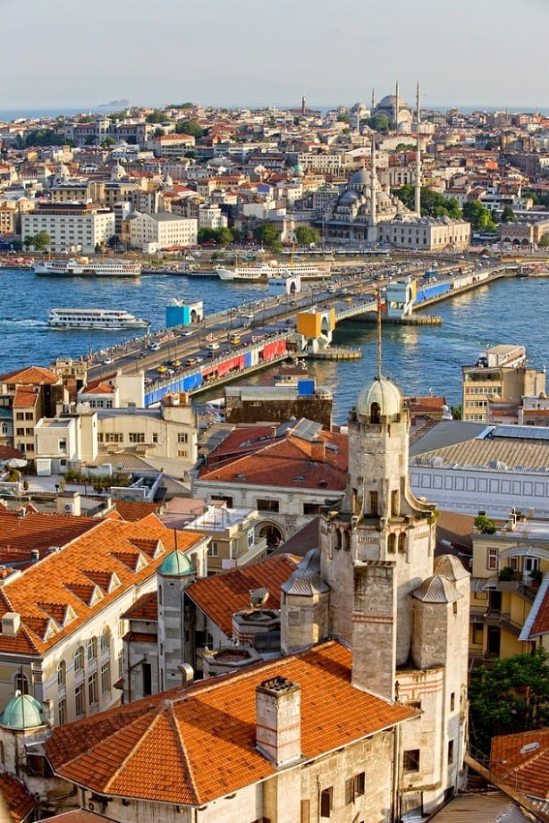 Istanbul Cityscape Beyoglu Istanbul