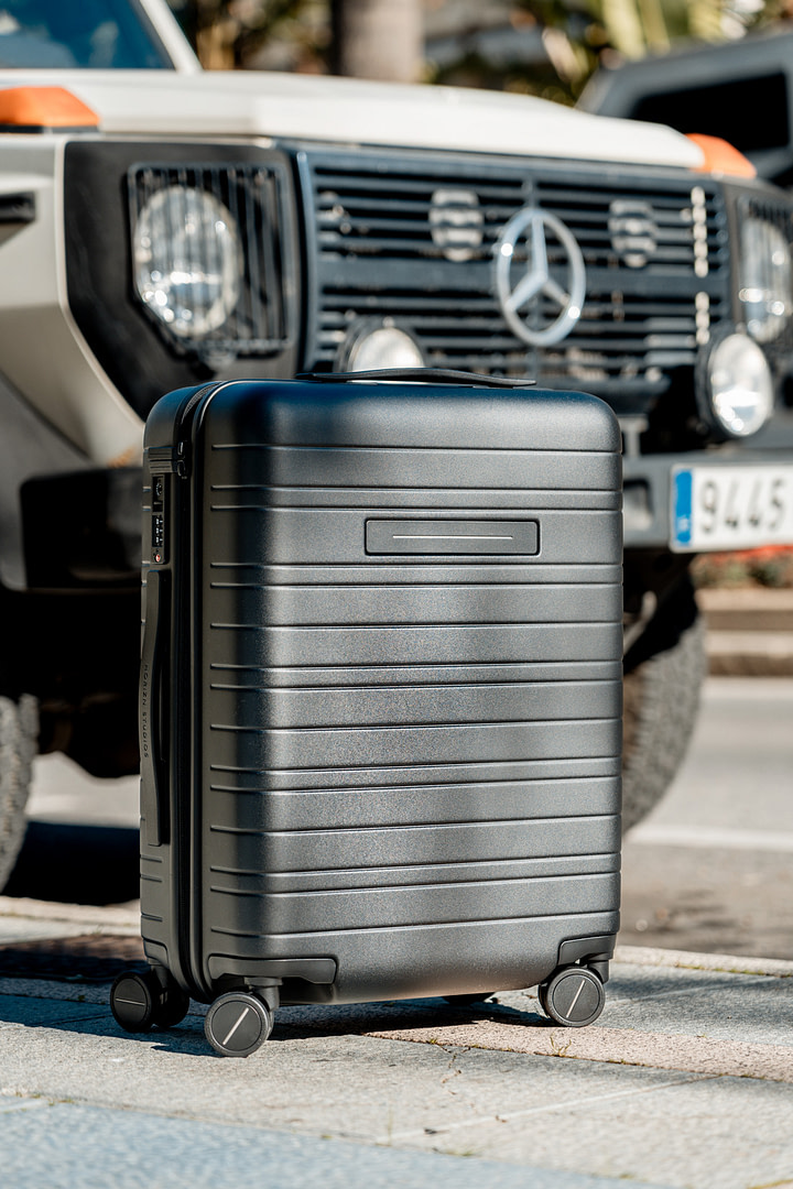 Hardside carry-on luggage