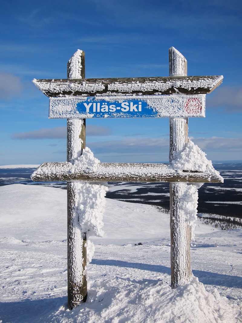 Ski piste in Ylläs