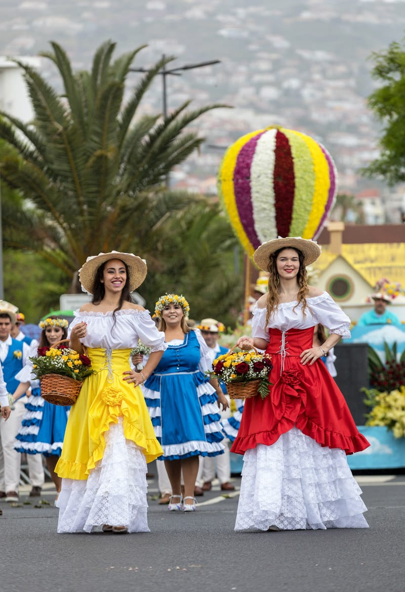 Flower festival in Madeira