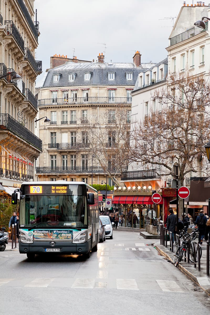 Public transportation in Paris