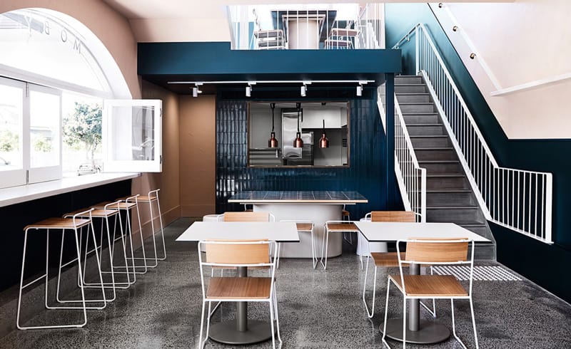 Industrial-chic coffee hangout