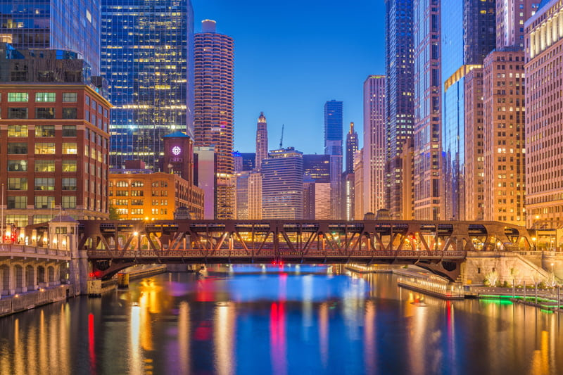 Bridge in Chicago