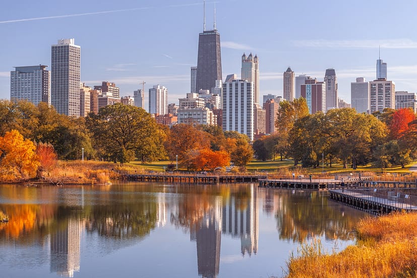 Chicago in the Fall