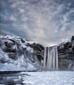 Skógafoss in winter