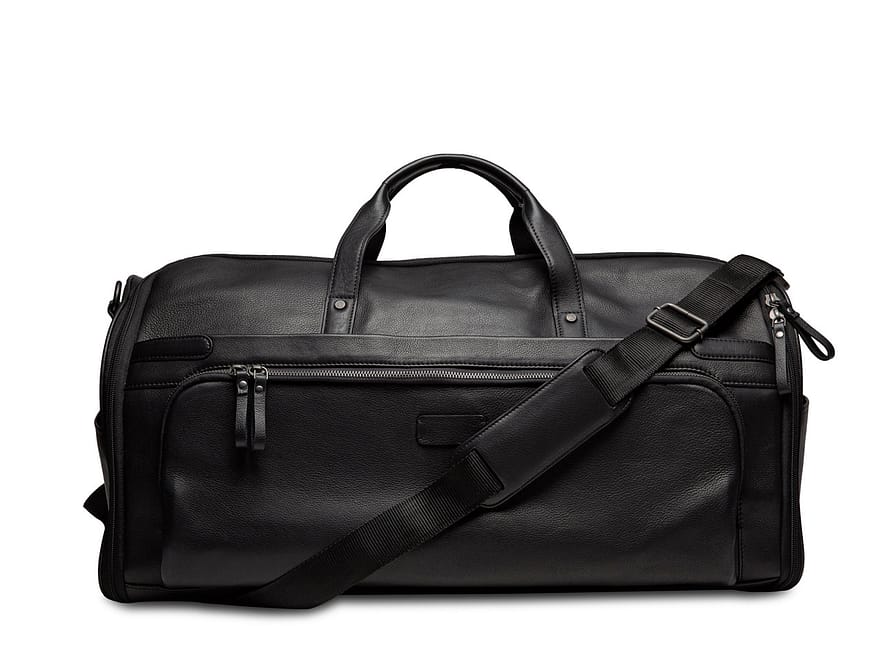 7 Leather Garment Bags for Traveling with Formal Attire
