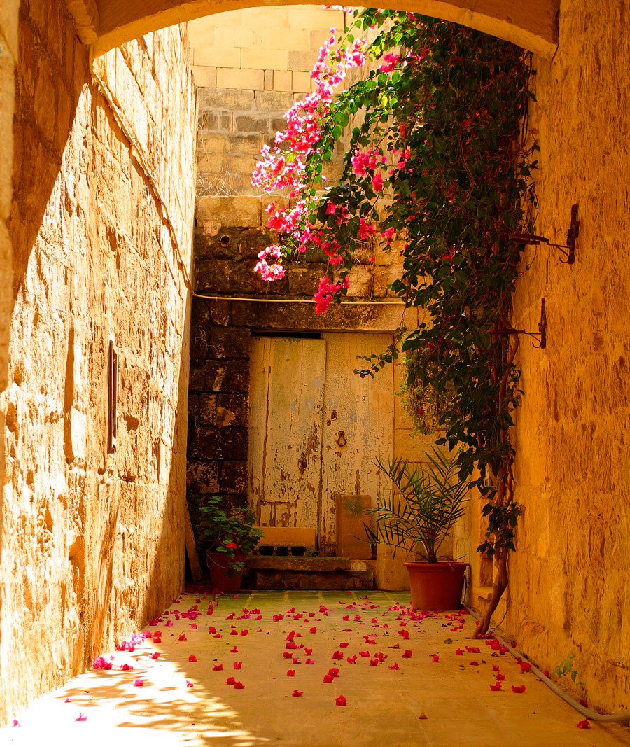 Alley in Valletta Old Town