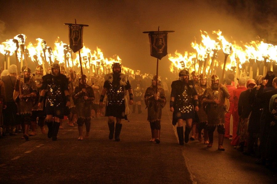Up Helly Aa Procession, Scotland