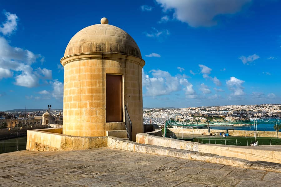 Watch tower in Valletta