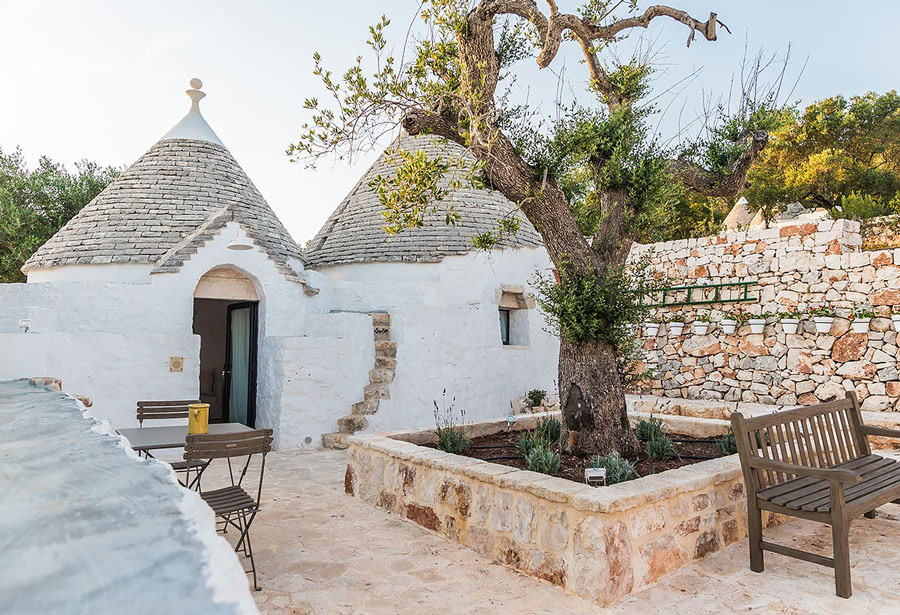 Trulli hotel in Puglia