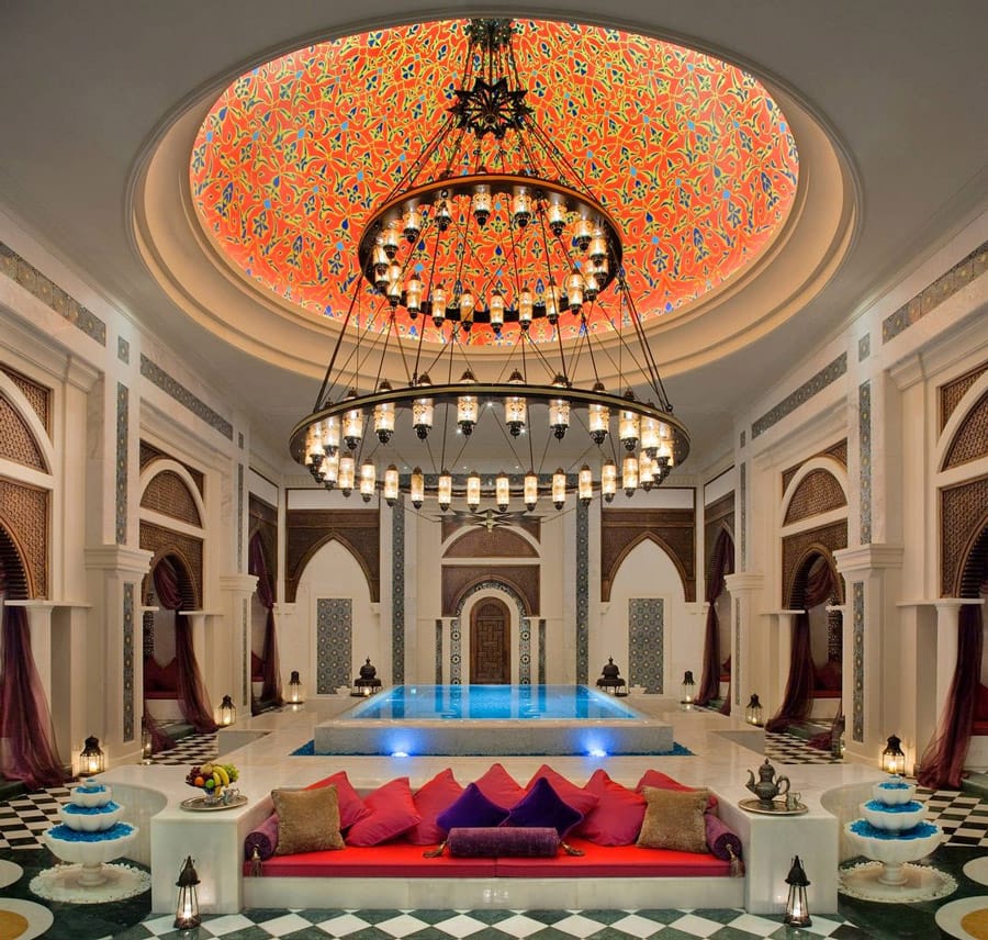 Palatial spa in Dubai
