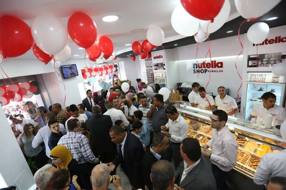 Nutella Shop, Ramallah