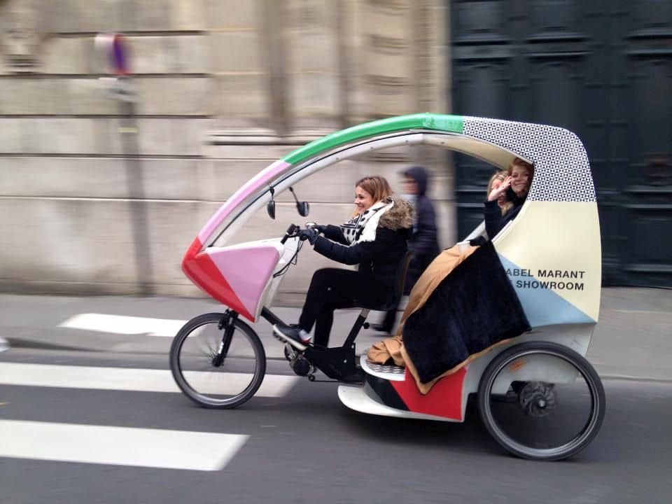 Bike Taxi, Paris